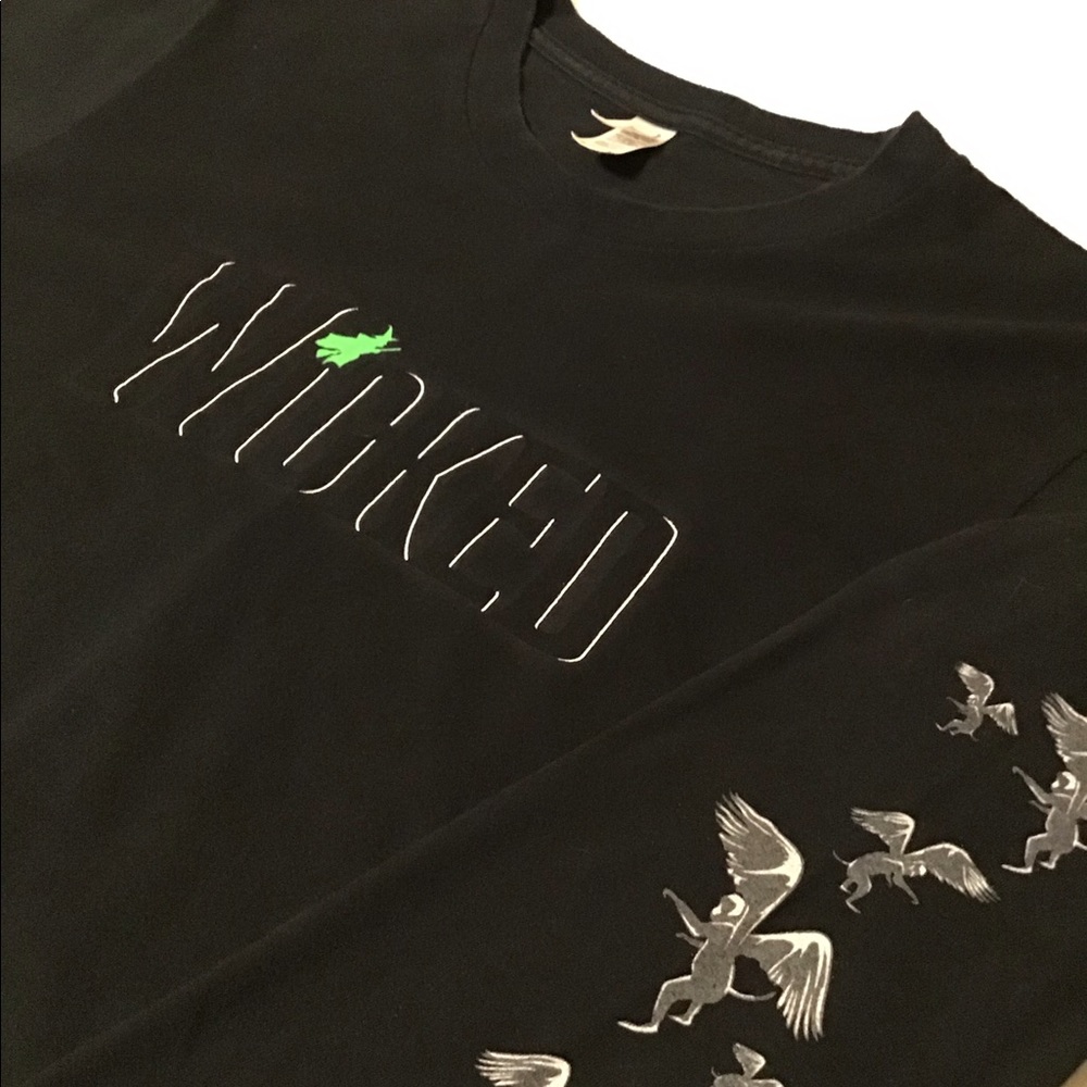 Wizard Of Oz / WICKED - Unisex, Flying Monkeys - Long Sleeve Top EUC Size S